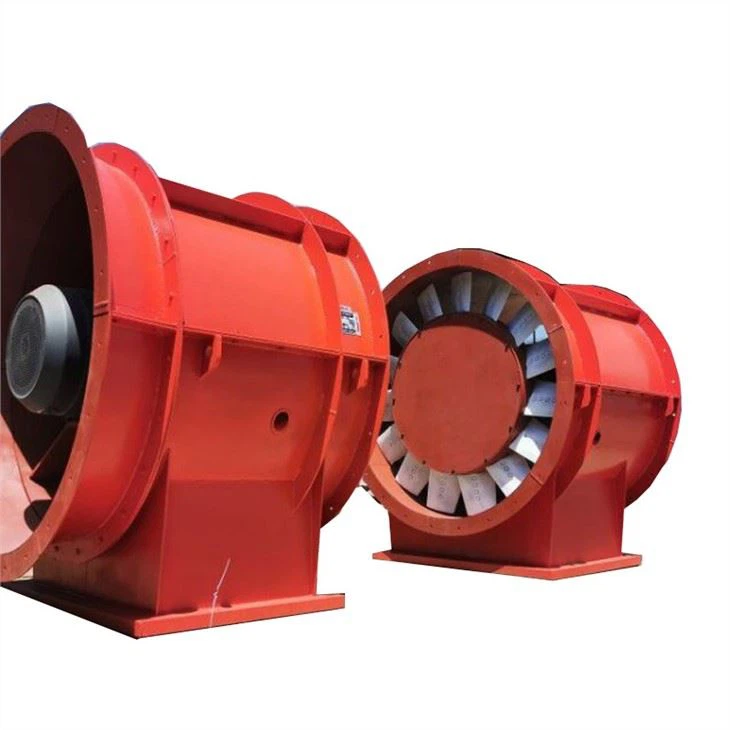 Mine Press-in Counter-rotating Fan