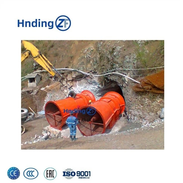Mine Blower Fan Dk40-6 And 2*200 Kw Mine Explosion-Proof Fan